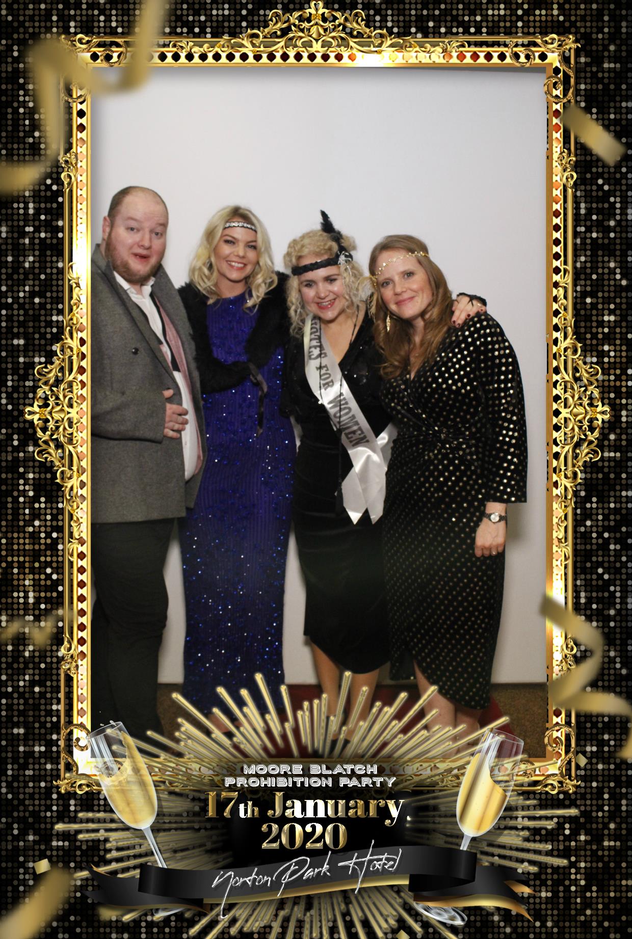 Moore Blatch Prohibition Party 2020 | View more photos from the event at gallery.myphotoboothexperience.co.uk/u/MyPhotoBoothExperienceLtd/Moore-Blatch-Prohibition-Party-2020
